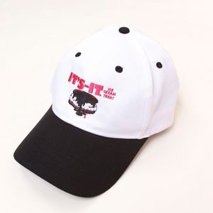 It's It © White Black Brim Snapback Baseball Hat